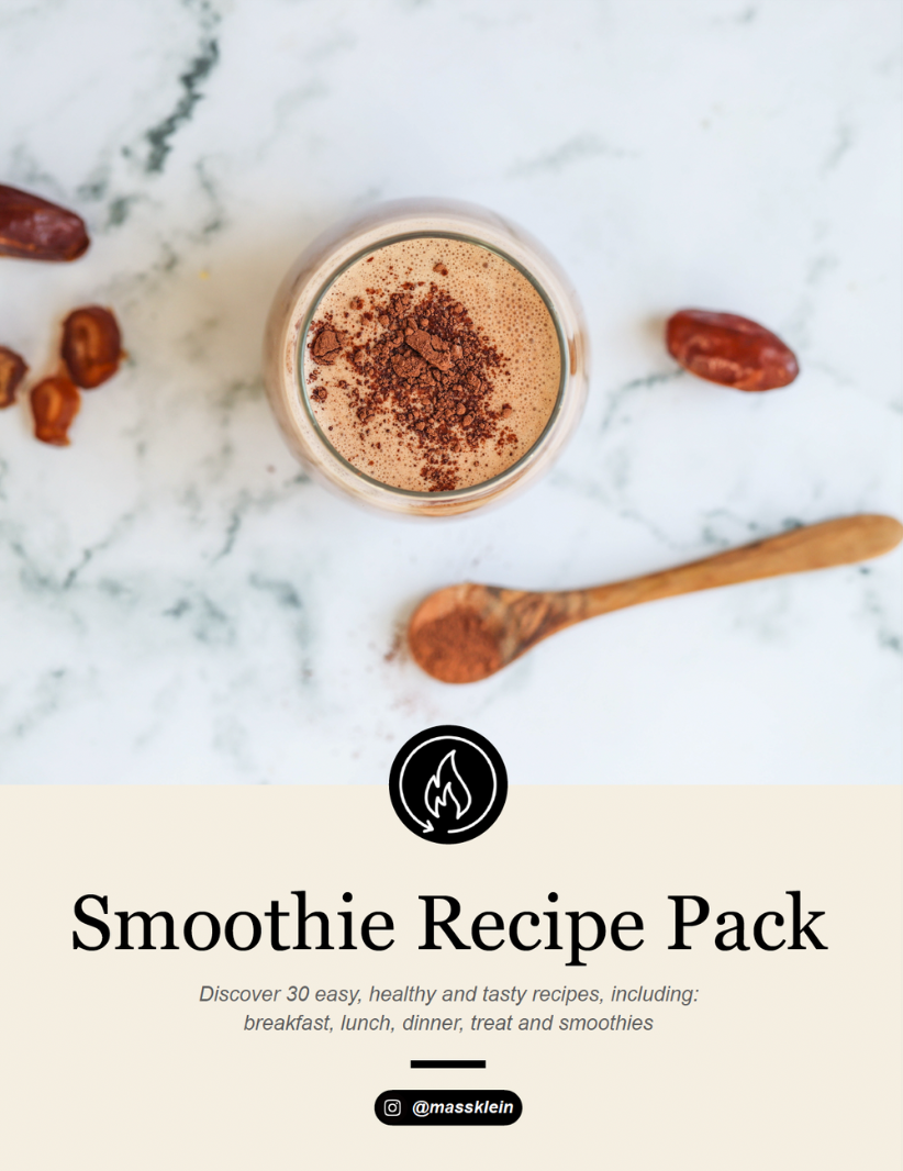 Smoothie Recipe Pack